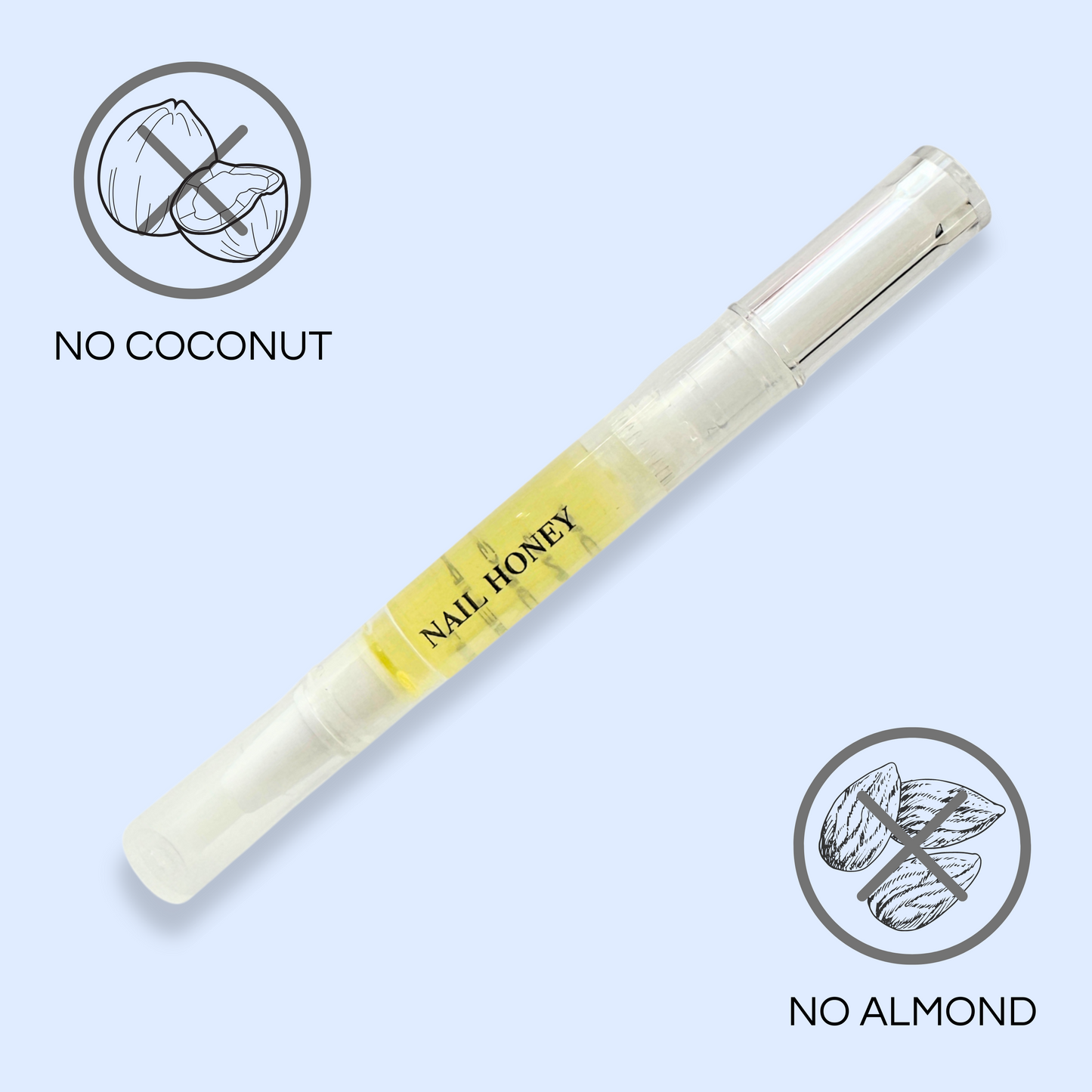 Organic Nail Honey Cuticle Oil - Nail Growth Oil